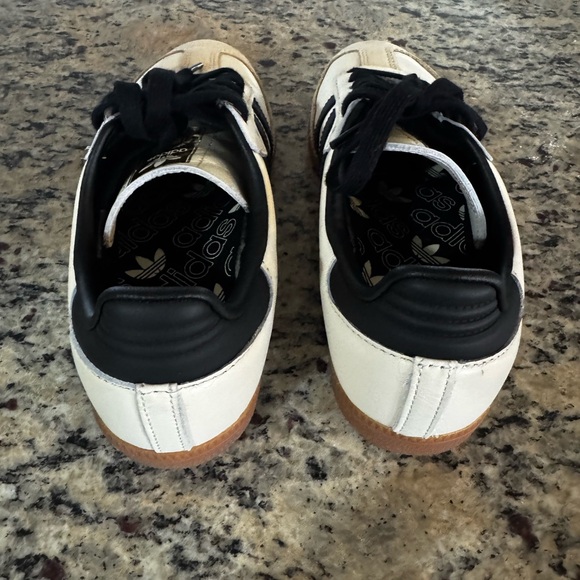 Adidas Samba Cream/Black Sneakers - Picture 4 of 6
